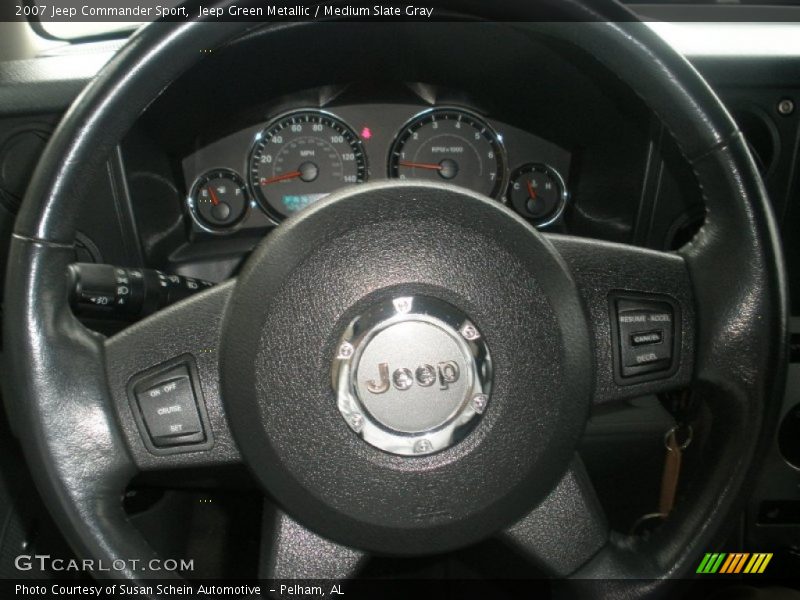 Jeep Green Metallic / Medium Slate Gray 2007 Jeep Commander Sport