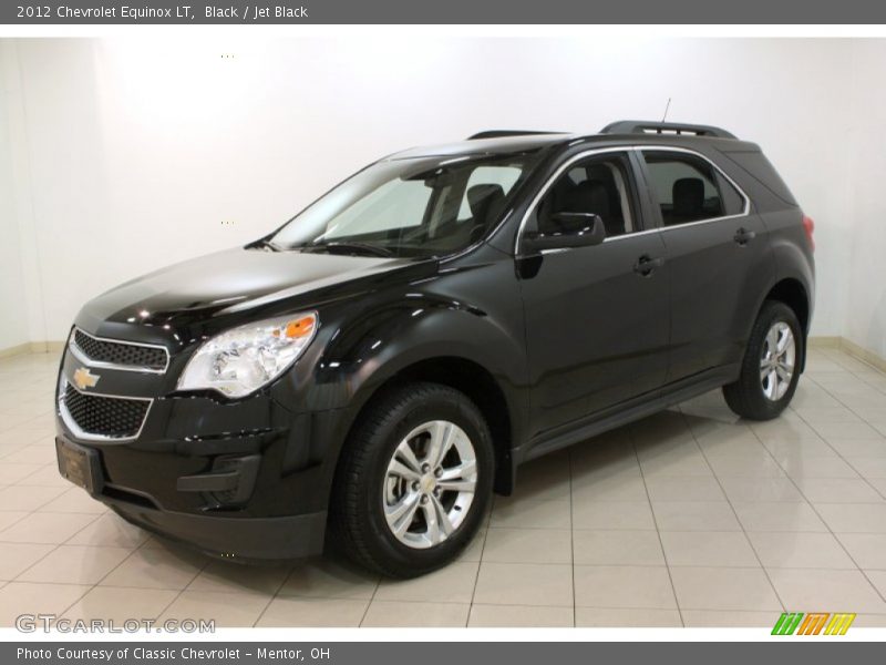 Black / Jet Black 2012 Chevrolet Equinox LT