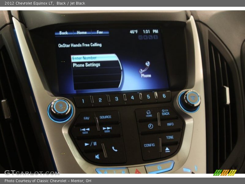 Black / Jet Black 2012 Chevrolet Equinox LT
