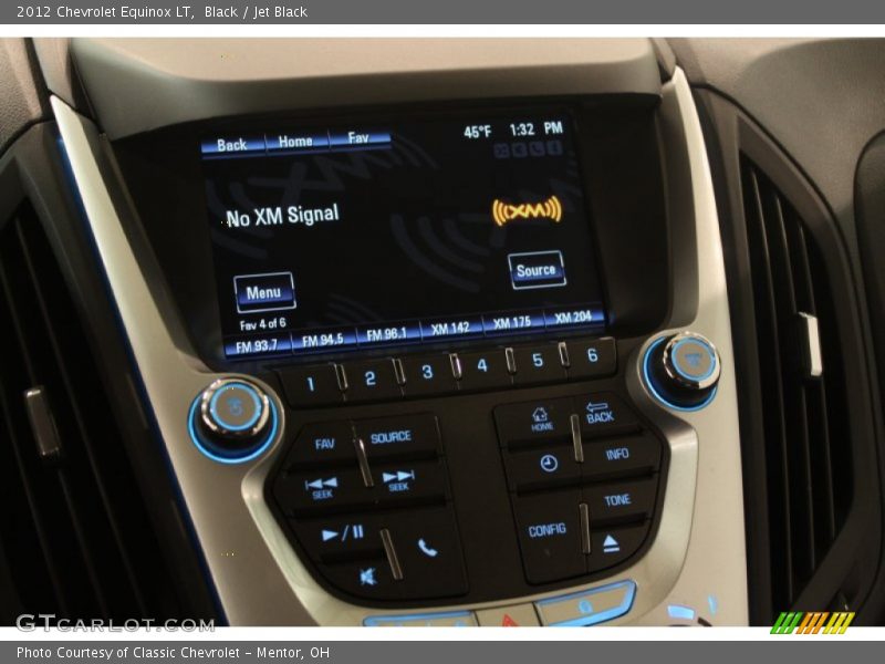 Black / Jet Black 2012 Chevrolet Equinox LT