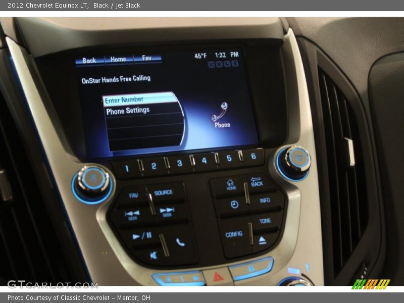 Black / Jet Black 2012 Chevrolet Equinox LT