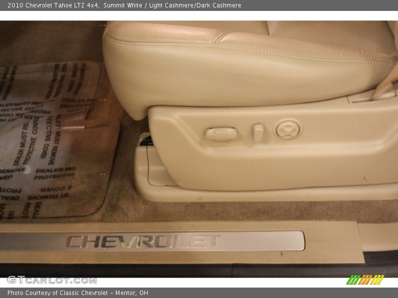 Summit White / Light Cashmere/Dark Cashmere 2010 Chevrolet Tahoe LTZ 4x4