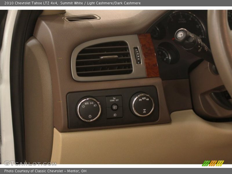 Summit White / Light Cashmere/Dark Cashmere 2010 Chevrolet Tahoe LTZ 4x4
