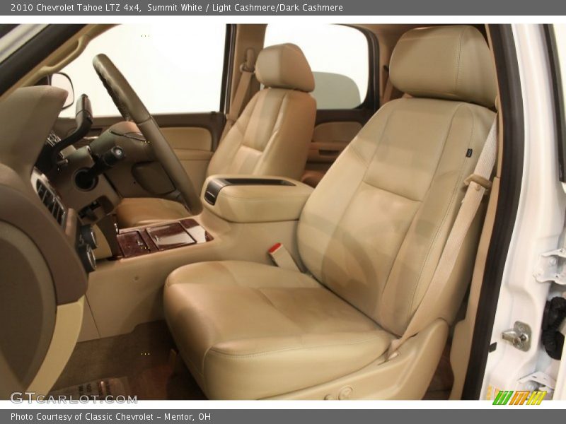 Summit White / Light Cashmere/Dark Cashmere 2010 Chevrolet Tahoe LTZ 4x4