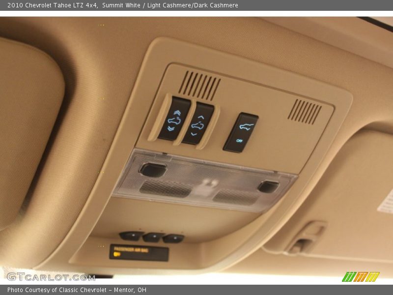 Summit White / Light Cashmere/Dark Cashmere 2010 Chevrolet Tahoe LTZ 4x4