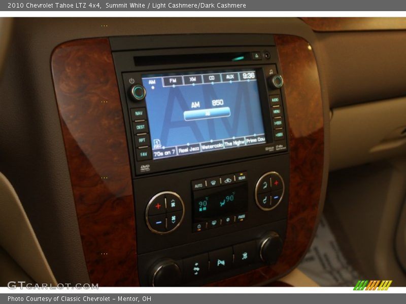 Summit White / Light Cashmere/Dark Cashmere 2010 Chevrolet Tahoe LTZ 4x4