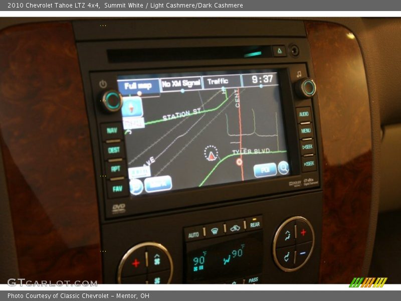 Summit White / Light Cashmere/Dark Cashmere 2010 Chevrolet Tahoe LTZ 4x4