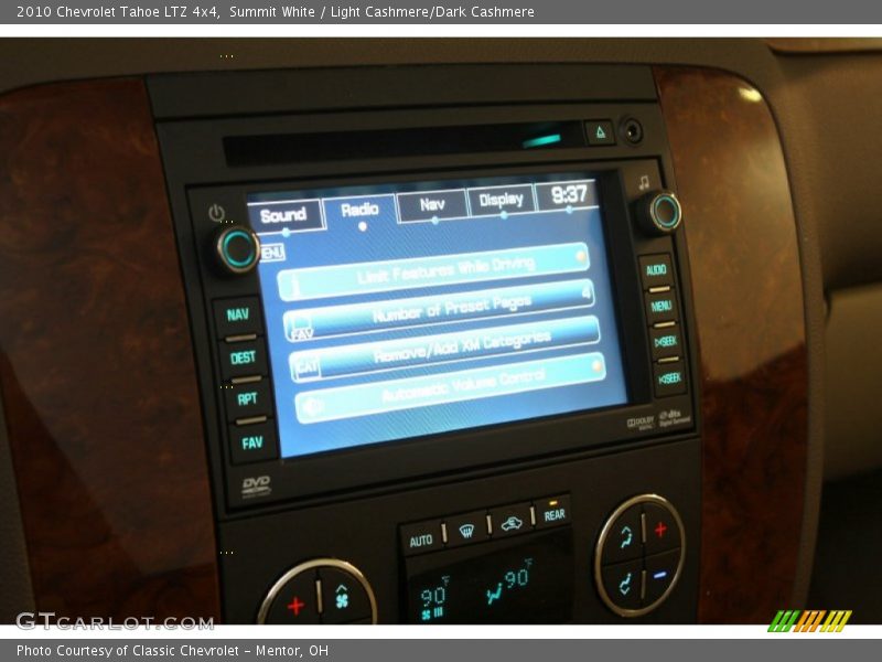 Summit White / Light Cashmere/Dark Cashmere 2010 Chevrolet Tahoe LTZ 4x4