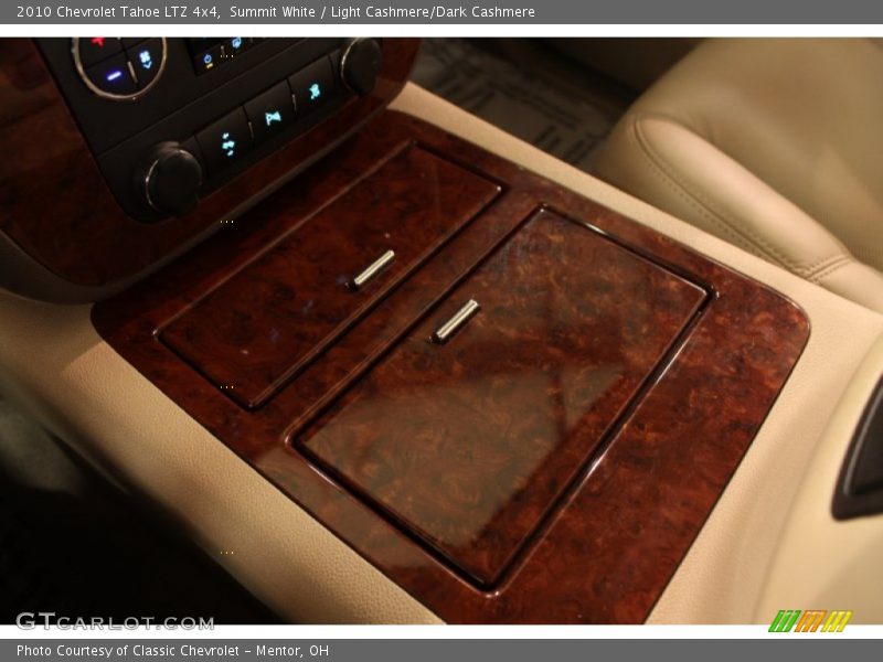 Summit White / Light Cashmere/Dark Cashmere 2010 Chevrolet Tahoe LTZ 4x4