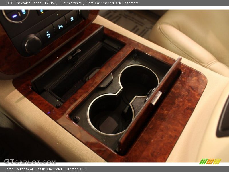 Summit White / Light Cashmere/Dark Cashmere 2010 Chevrolet Tahoe LTZ 4x4