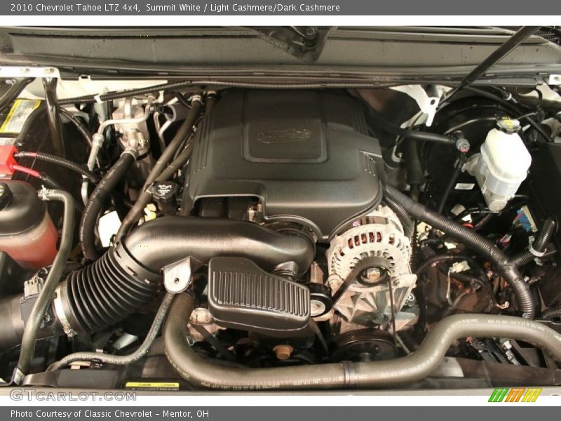 Summit White / Light Cashmere/Dark Cashmere 2010 Chevrolet Tahoe LTZ 4x4