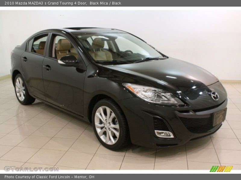 Front 3/4 View of 2010 MAZDA3 s Grand Touring 4 Door