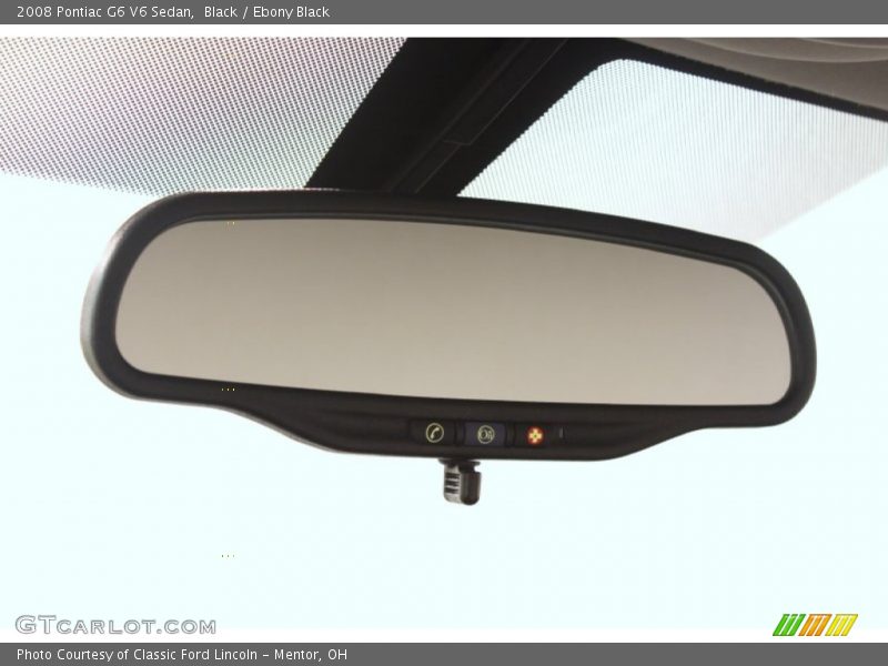 Black / Ebony Black 2008 Pontiac G6 V6 Sedan