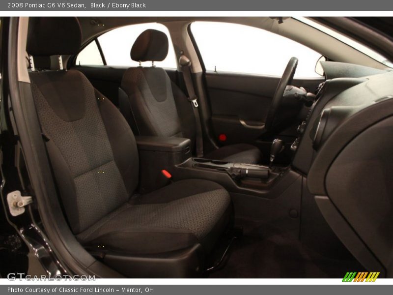 Black / Ebony Black 2008 Pontiac G6 V6 Sedan