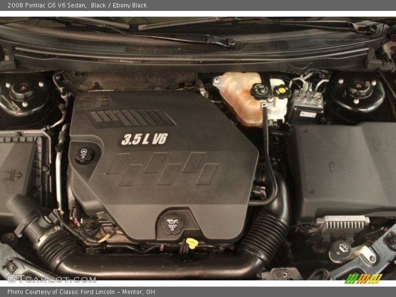 Black / Ebony Black 2008 Pontiac G6 V6 Sedan