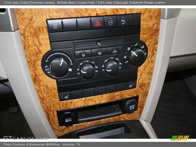 Controls of 2009 Grand Cherokee Limited