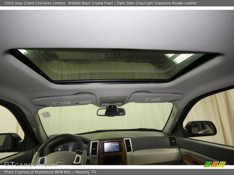 Sunroof of 2009 Grand Cherokee Limited
