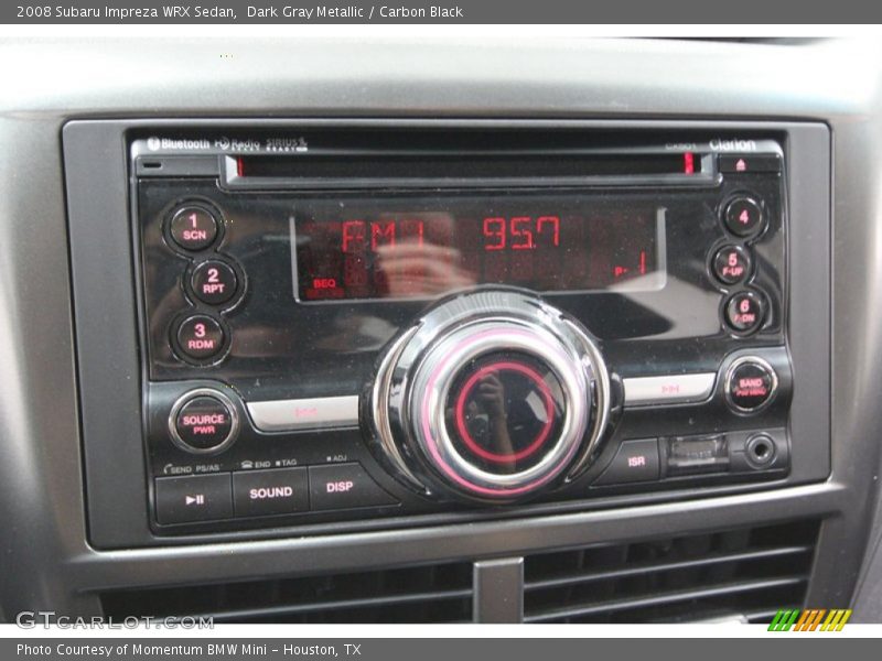 Dark Gray Metallic / Carbon Black 2008 Subaru Impreza WRX Sedan