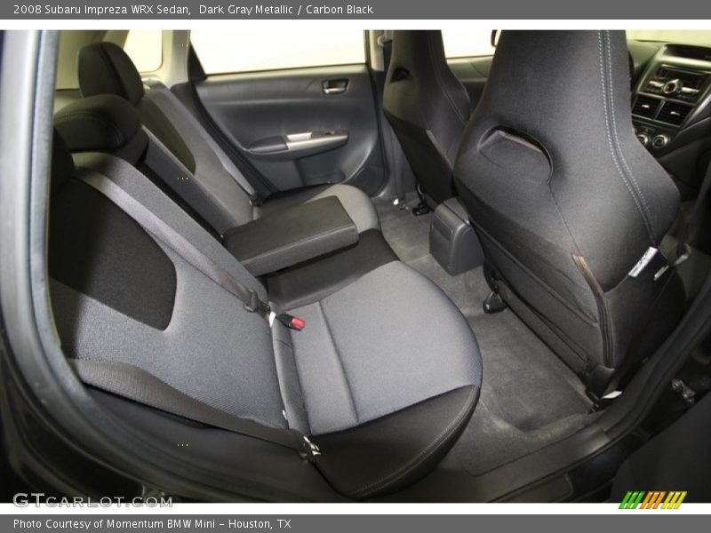 Dark Gray Metallic / Carbon Black 2008 Subaru Impreza WRX Sedan