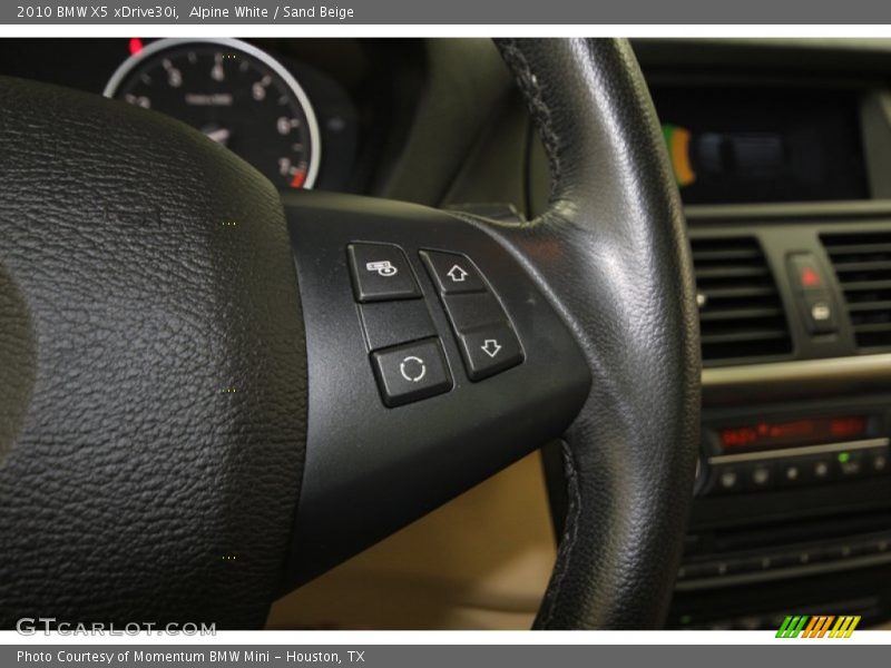 Alpine White / Sand Beige 2010 BMW X5 xDrive30i