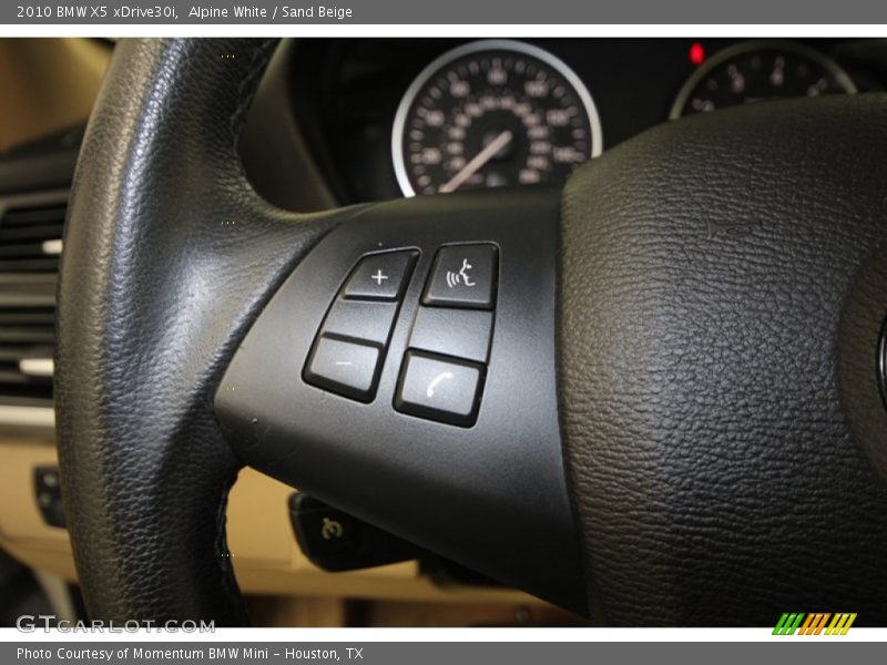 Alpine White / Sand Beige 2010 BMW X5 xDrive30i