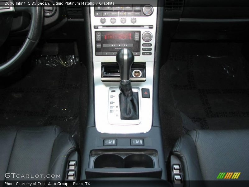 Liquid Platinum Metallic / Graphite 2006 Infiniti G 35 Sedan