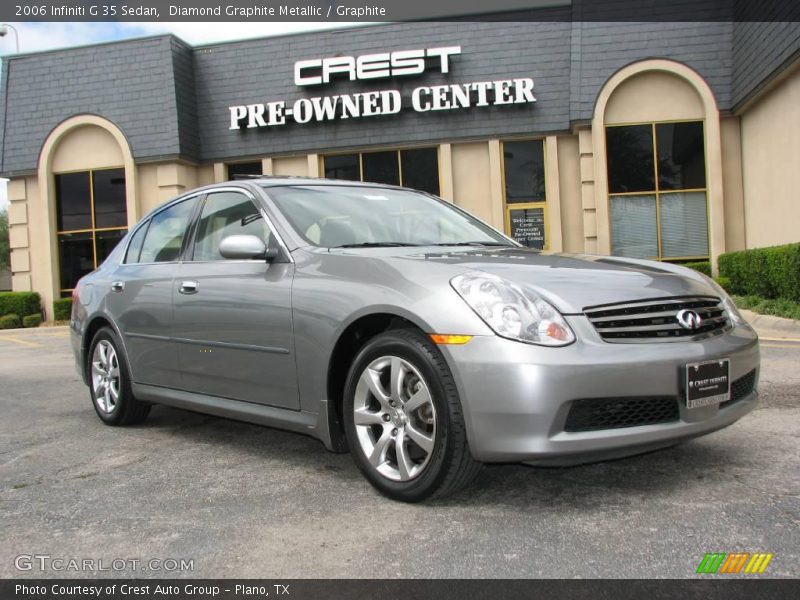 Diamond Graphite Metallic / Graphite 2006 Infiniti G 35 Sedan