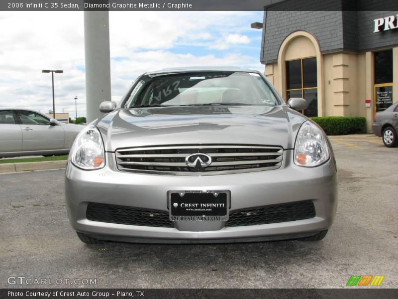 Diamond Graphite Metallic / Graphite 2006 Infiniti G 35 Sedan