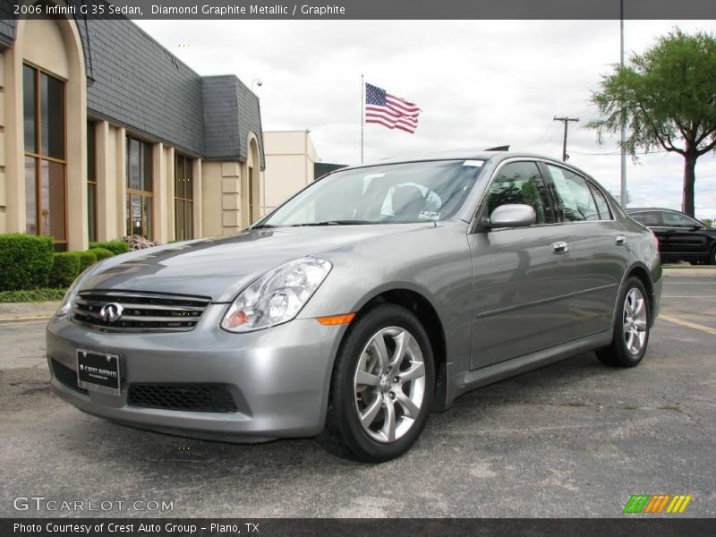 Diamond Graphite Metallic / Graphite 2006 Infiniti G 35 Sedan