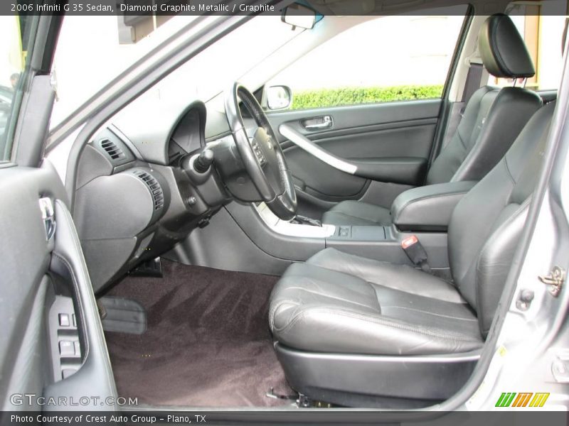 Diamond Graphite Metallic / Graphite 2006 Infiniti G 35 Sedan