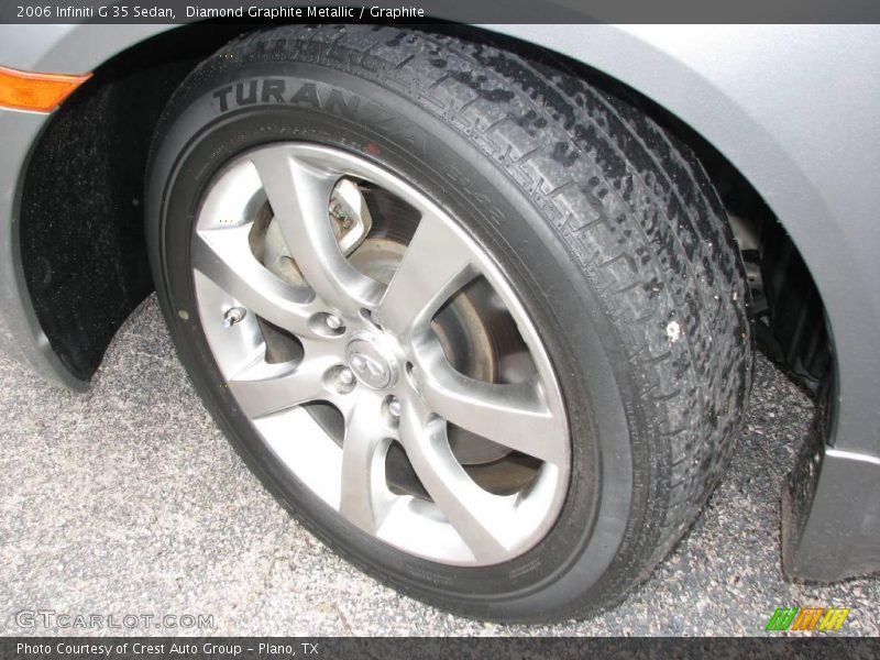 Diamond Graphite Metallic / Graphite 2006 Infiniti G 35 Sedan