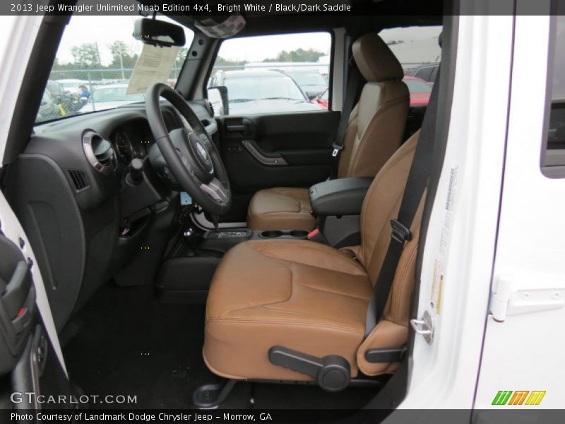  2013 Wrangler Unlimited Moab Edition 4x4 Black/Dark Saddle Interior
