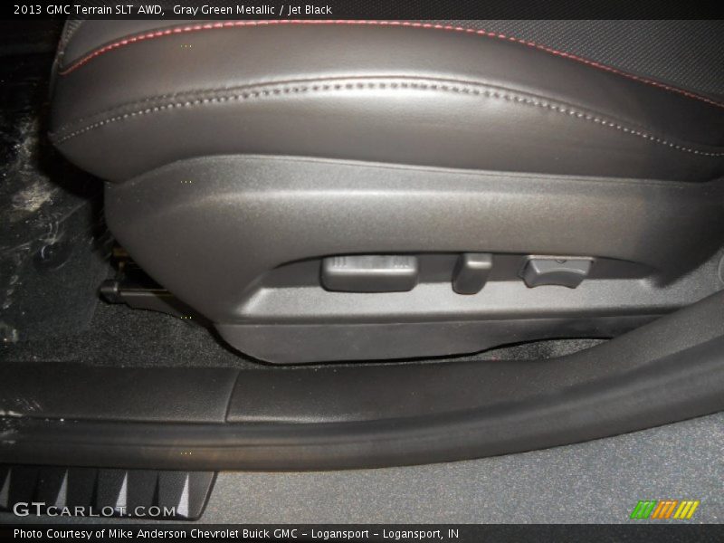 Gray Green Metallic / Jet Black 2013 GMC Terrain SLT AWD