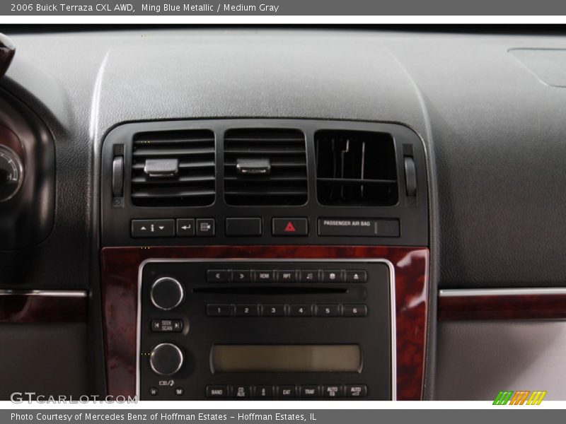Ming Blue Metallic / Medium Gray 2006 Buick Terraza CXL AWD