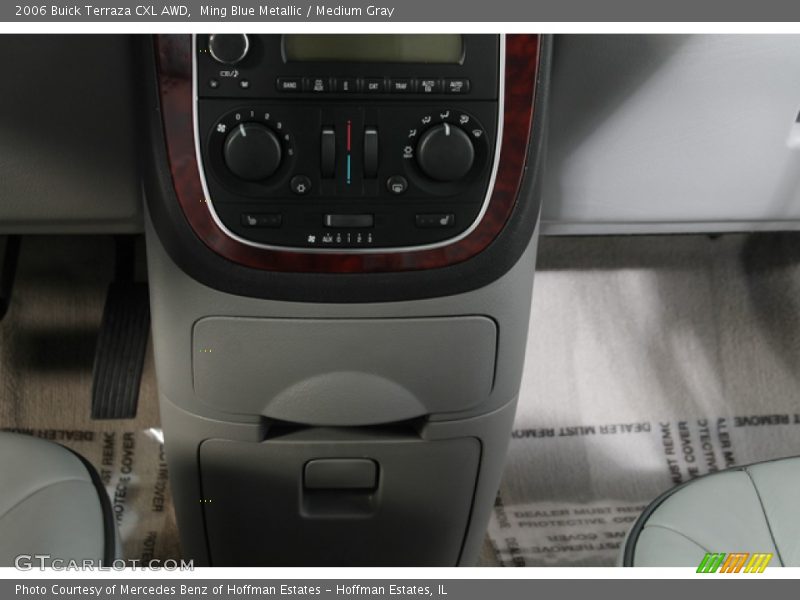Ming Blue Metallic / Medium Gray 2006 Buick Terraza CXL AWD