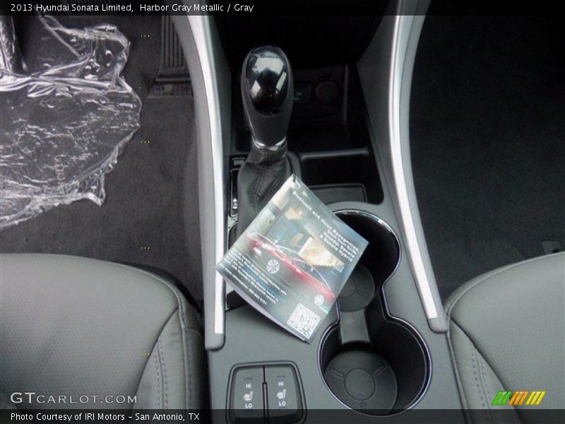 Harbor Gray Metallic / Gray 2013 Hyundai Sonata Limited