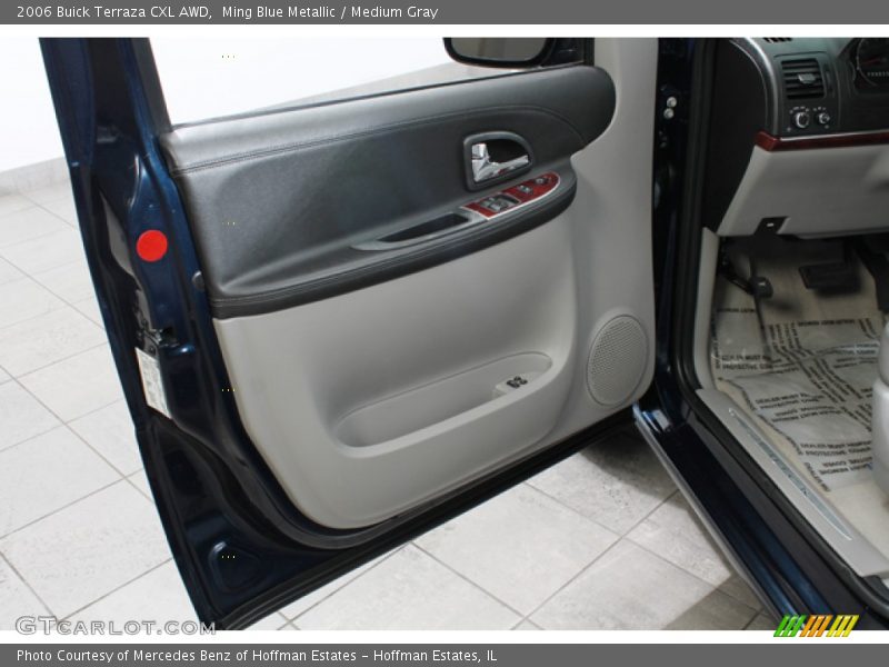 Ming Blue Metallic / Medium Gray 2006 Buick Terraza CXL AWD