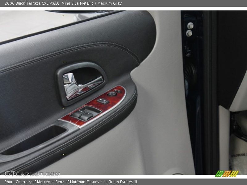 Ming Blue Metallic / Medium Gray 2006 Buick Terraza CXL AWD