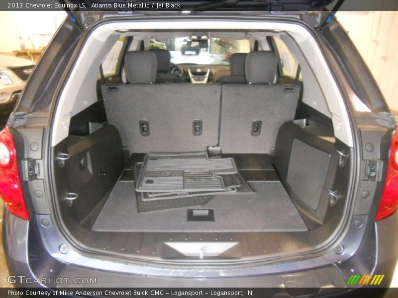 Atlantis Blue Metallic / Jet Black 2013 Chevrolet Equinox LS
