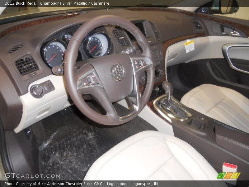 Champagne Silver Metallic / Cashmere 2013 Buick Regal