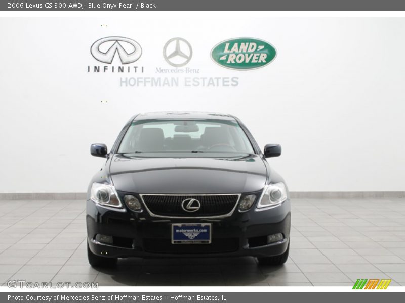 Blue Onyx Pearl / Black 2006 Lexus GS 300 AWD