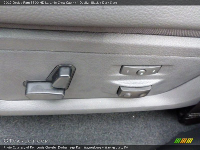 Black / Dark Slate 2012 Dodge Ram 3500 HD Laramie Crew Cab 4x4 Dually