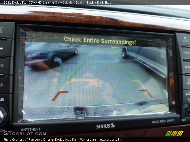 Black / Dark Slate 2012 Dodge Ram 3500 HD Laramie Crew Cab 4x4 Dually