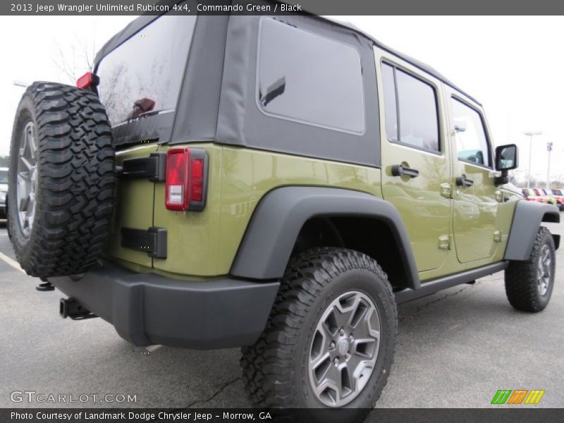 Commando Green / Black 2013 Jeep Wrangler Unlimited Rubicon 4x4