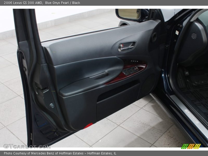 Blue Onyx Pearl / Black 2006 Lexus GS 300 AWD
