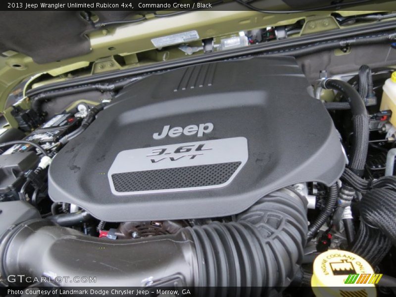  2013 Wrangler Unlimited Rubicon 4x4 Engine - 3.6 Liter DOHC 24-Valve VVT Pentastar V6