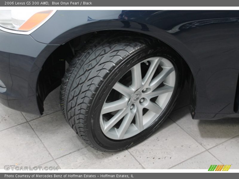 Blue Onyx Pearl / Black 2006 Lexus GS 300 AWD