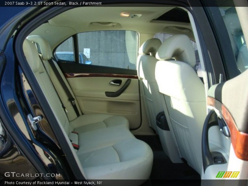 Black / Parchment 2007 Saab 9-3 2.0T Sport Sedan