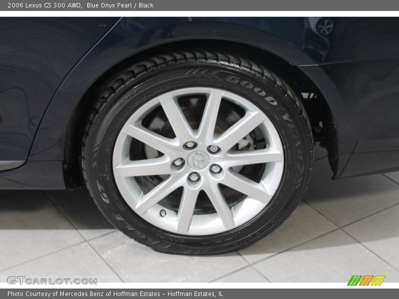 Blue Onyx Pearl / Black 2006 Lexus GS 300 AWD