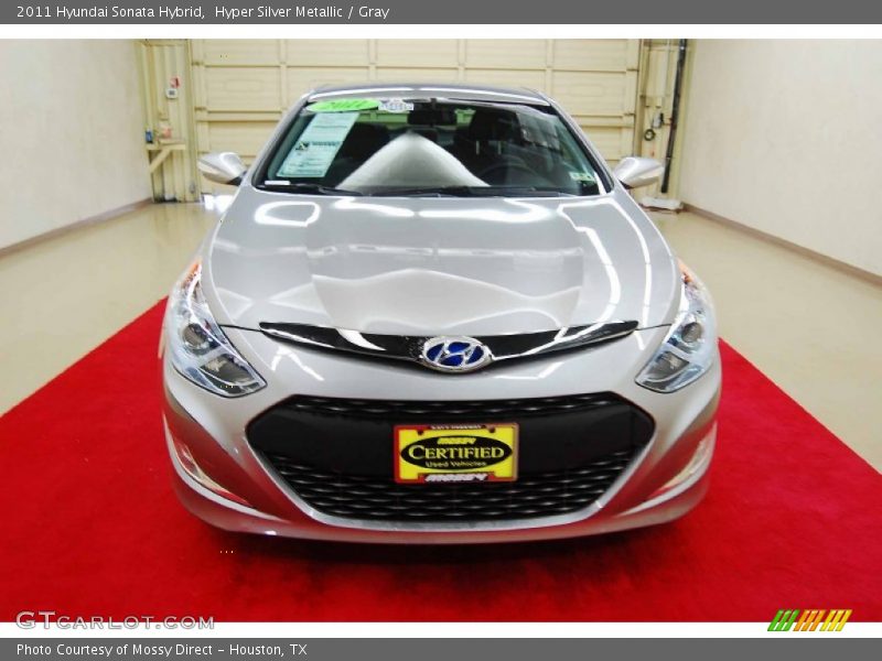 Hyper Silver Metallic / Gray 2011 Hyundai Sonata Hybrid